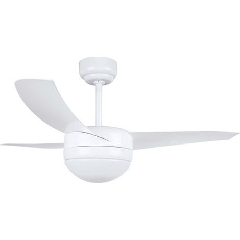 Ventilateur de plafond Orbegozo 105 cm avec télécommande et éclairage, 3 pales, blanc Puissant et élégant (1/5)