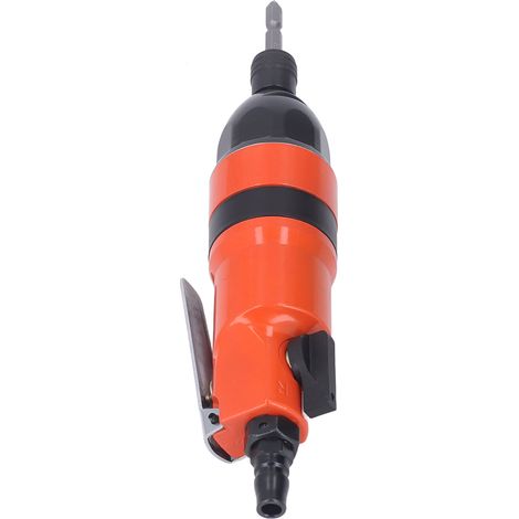 Tournevis Pneumatique Pistolet à Air Arbre Droit Couple Élevé Rotation Avant/Arrière 8000tr/min 1/4in Orange Style Américain (1/5)