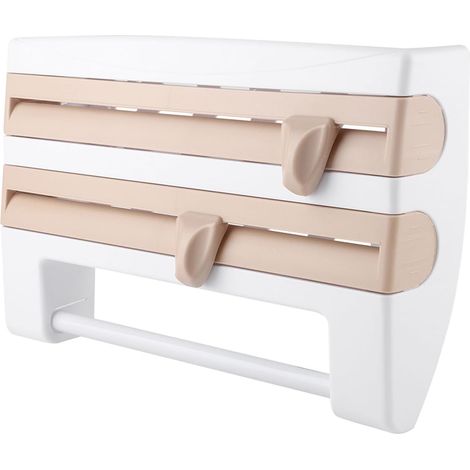 Support mural de rangement rouleaux cuisine Blue : porte-rouleaux et (1/5)