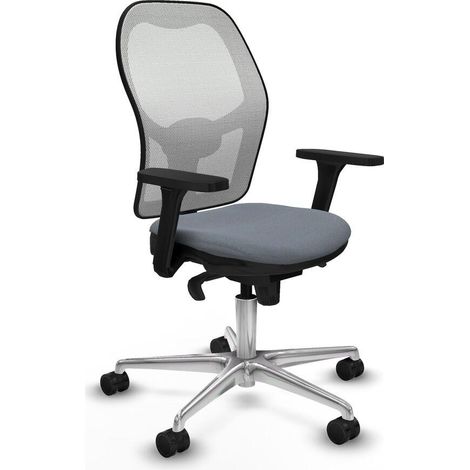 piqueras-y-crespo Silla Elegante gris Oficina Confortable