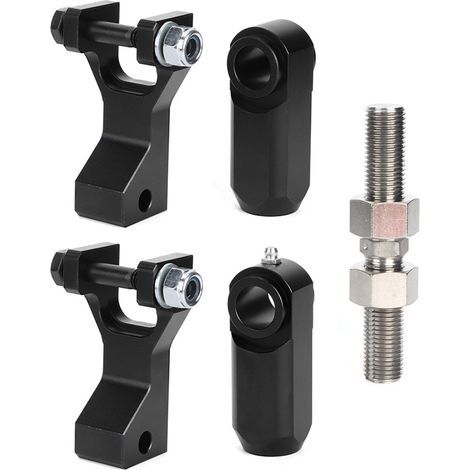 Kit de bieletas ajustables ZDETGU compatible con 350 350R 660 660R 700 700R en color negro (NEGRO). (1/5)