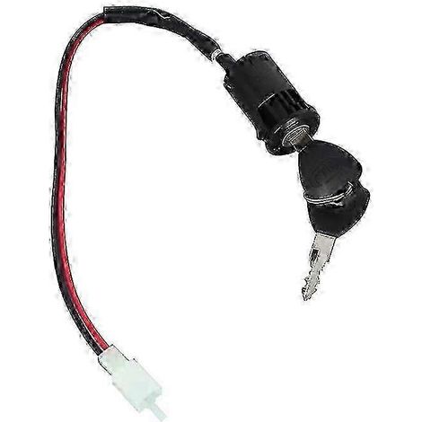 Clé universelle pour moto avec interrupteur à clé à 2 fils pour scooter, interrupteur marche/arrêt (1/5)