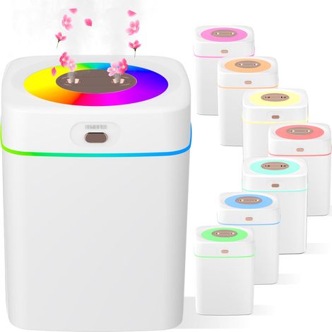 Humidificateur portable 3L pour chambre à coucher, diffuseur d'arômes pour la maison, humidificateur de table personnel pour plantes, diffuseur d'arômes de parfum d'ambiance (1/5)