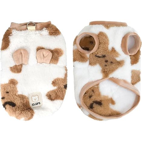 Dog Coat, Winter Dog Jacket, Warm and Comfortable Clothes for Autumn and Winter, Size S 20 x 25 x 3 cm (1/5)