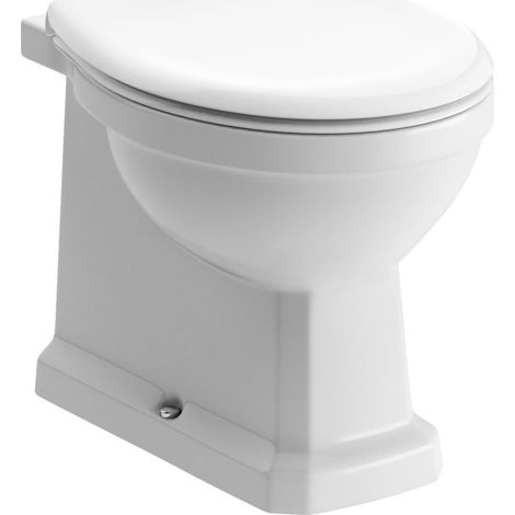 Signature Aphrodite Comfort Height Back to Wall Toilet (inc White Acrylic Seat) (1/5)