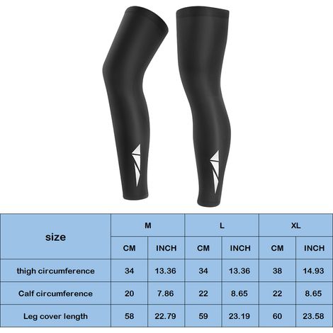 Manchons de compression longs pour le sport, protection solaire, en soie glacée, pour la course à pied, le basketball, le football, le cyclisme et le fitness. (1/5)