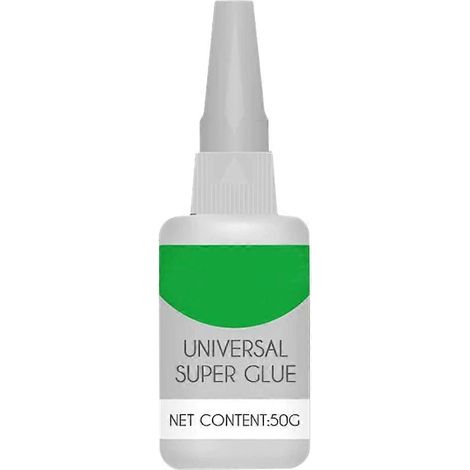 Colle instantanée super adhésive puissante et universelle pour réparations ménagères (1/4)