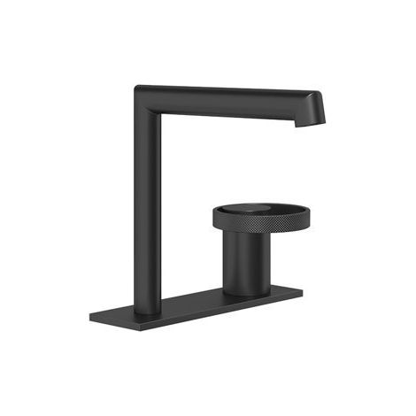 Gessi Anello, mitigeur monocommande de lavabo, bec séparé, monté