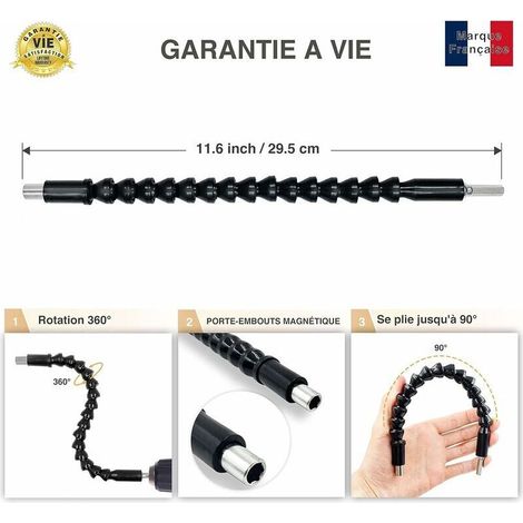 Arbre flexible universel universel arbre de connexion de perceuse électrique (1/3)