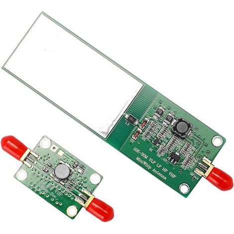 Antenne fouet mini active, antenne SMA femelle ondes courtes, récepteur radio MF/HF/VHF (1/4)