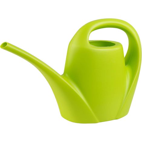 Arrosoir en plastique, 3 L, couleur verte, pour plantes, fleurs, bonsaïs et pots, en intérieur comme en extérieur.-AquaForge (1/5)
