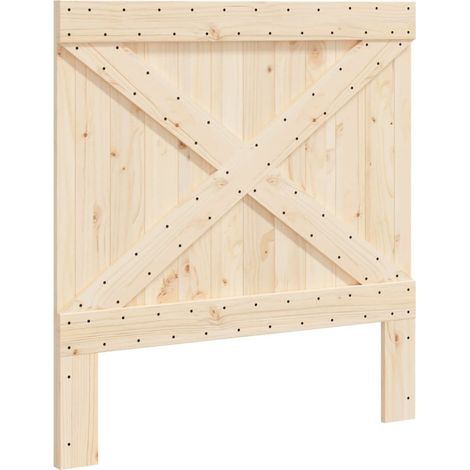 Maison Exclusive - Cabecero de madera maciza de pino 100x104 cm