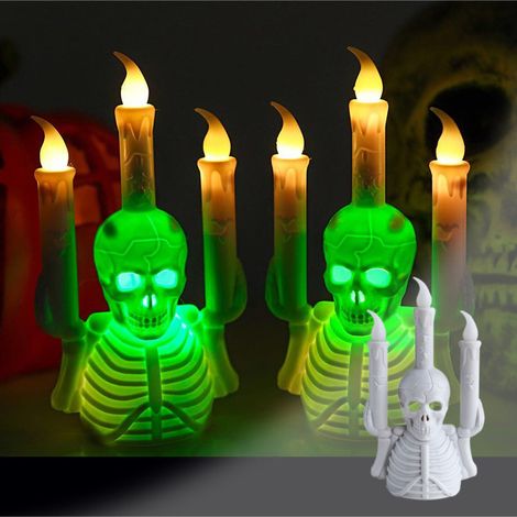 Lampe Citrouille - Lampe LED Halloween - Décoration de Bureau et Intérieur - Forme Citrouille Jack O Lantern - 1 Pièce (1/5)