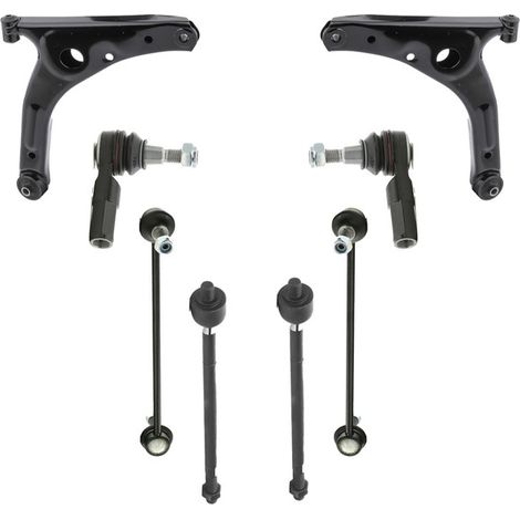 KIT BRACCIO OSCILLANTE 8 PEZZI COMPATIBILE CON FORD TRANSIT Autobus (FD , FB , FS  / Kit Sospensione Completo OE/OEM / Bracci Oscillanti + Testine Sterzo / Sostituzione Diretta OEM