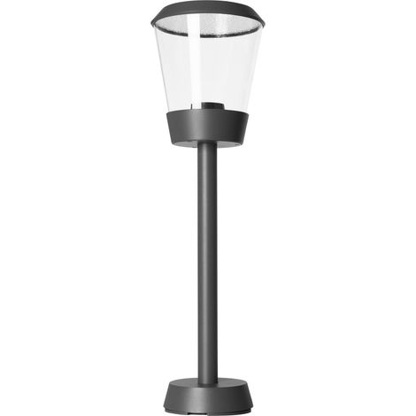 Forlight Elaine - Stehlampe Durchmesser 18.5cm. Gehäuse aus Aluminium. Farbe Grau