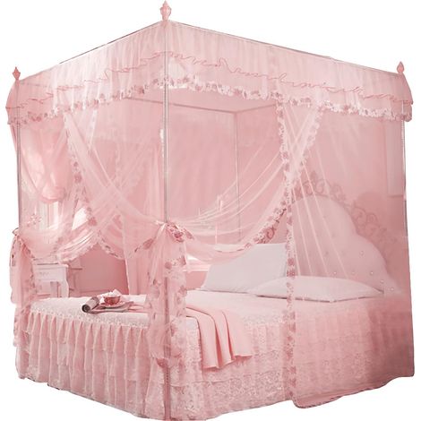 Moustiquaire de luxe respirante Princess pour chambre à coucher (1/5)
