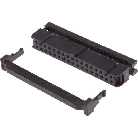 Connecteur IDC RS PRO Femelle, 34 contacts, 2 rangées, pas 2.54mm, Montage sur câble ( Prix pour 1 )