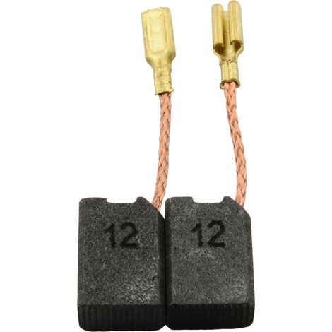 Balais de Charbon pour DeWalt DW825A - 6,4x10x14mm (1/2)