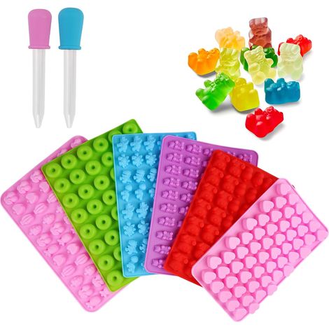 Stück BPA-freie Gummibärchenformen (1/5)