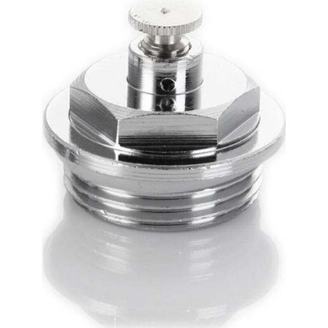 Lot de 4 bouchons d'aération de radiateur de 2,5 cm - Accessoires de rechange pour système de chauffage