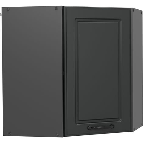 Mobile angolare da cucina R-Line, Antracite casa di campagna, 57 cm, Vicco