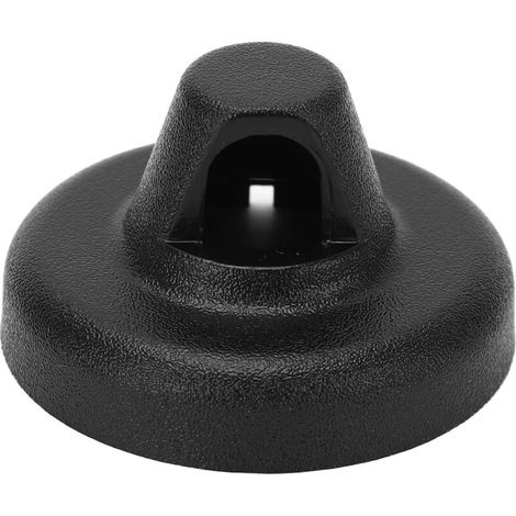 Replacement black radio antenna base cover 56040950AE for Jeep Wrangler JK JL JT from 2007 onwards (1/5)