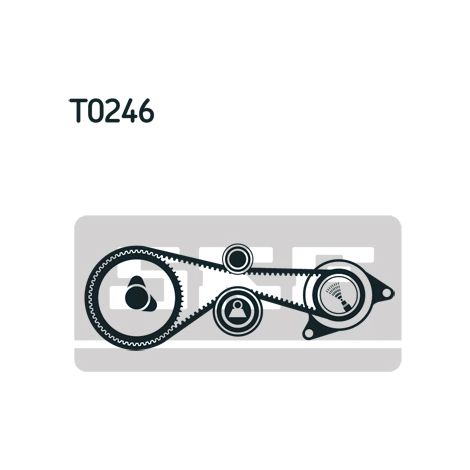 Kit de courroie crantée SKF VKMA 01334 AUDI 057 109 243 M 059 109 119 F