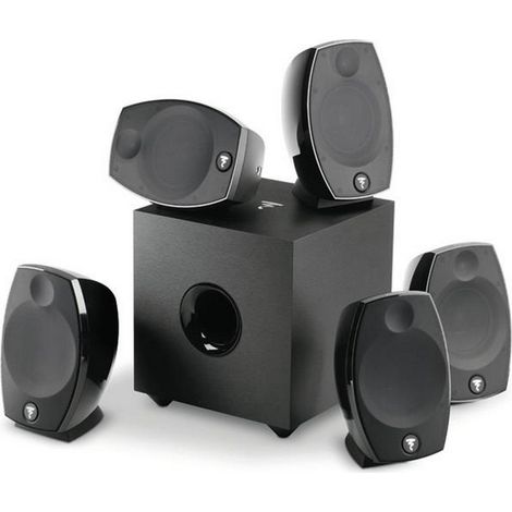 Pack di altoparlanti per home cinema neri da 200w - SIBEVO5.1 - Focal