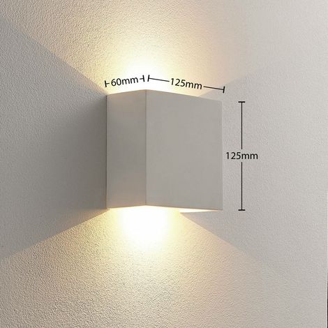 [GEBRAUCHT] B-Ware Lindby Anneke Led Wandleuchte Wohnzimmerleuchte Wandleuchte Flurleuchte Weiß