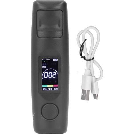 Testeur d'Alcool Portable Rechargeable avec Affichage LCD Haute Précision (1/5)