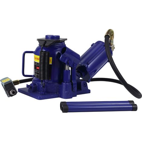 Hydraulik-Pneumatik-Flaschenwagenheber 20T – Niedrigprofil – Robuster Stahlguss – Tragbar für Auto, Haus, industrielle Nutzung – Ideal für Autoreparatur, professionelles Heben (1/5)