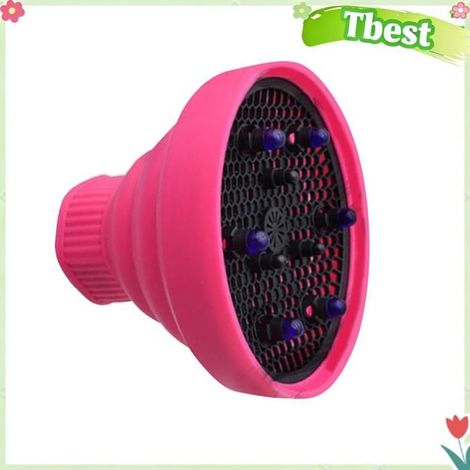 Tbest diffuseur de cheveux Diffuseur de sèche-cheveux en Silicone, accessoire de sèche-cheveux bouclés et outillage polisseuse (1/5)