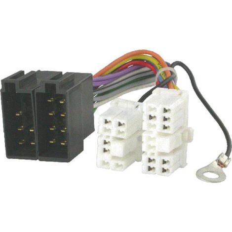 Fiche Autoradio 20PIN vers ISO - 121 323 626 929 B Demio MPV MX-9 MX-5 MX-6 Premacy RX-7 Xedos