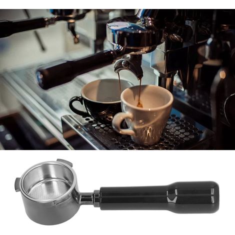 Compatible avec le porte-filtre à café DELONGHI 685/680, porte-filtre sans fond de 51 mm en alliage de zinc. (1/5)
