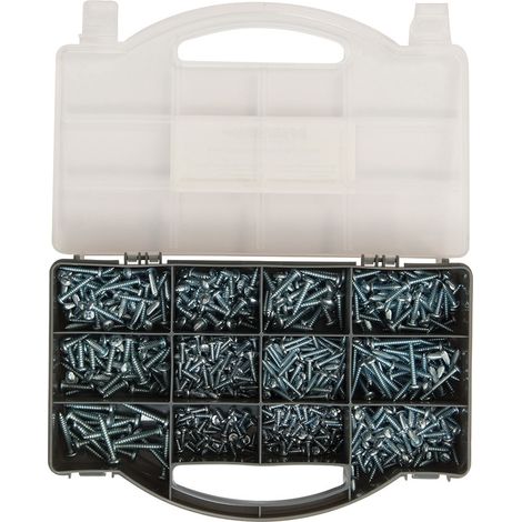Coffret de 750 vis auto taraudeuses a tete bombee (1/3)