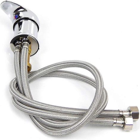 Accessoires pour spa, salon de beauté, bac à shampoing, lavabo, salon de coiffure, matériaux de construction, kit de remplacement pour robinet d'eau froide et flexible de douchette, salle de bain
