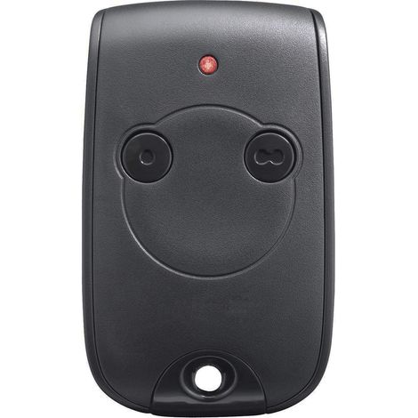Somfy – 2-Kanal-Fernbedienung (433,42 MHz) – Wandsender für Motoren – Selbstlernende Programmierung – Kompatibel mit Garagentoren
