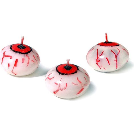 Velas flotantes de lujo con forma de ojo: elegancia y un ambiente romántico en tu hogar.