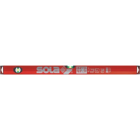 Sola 4000857286 - Nivel de burbuja (aluminio, 1800mm)