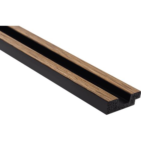 Gauche Finition stratifiée Chêne classique en polymère – D1LM146 (1/2)