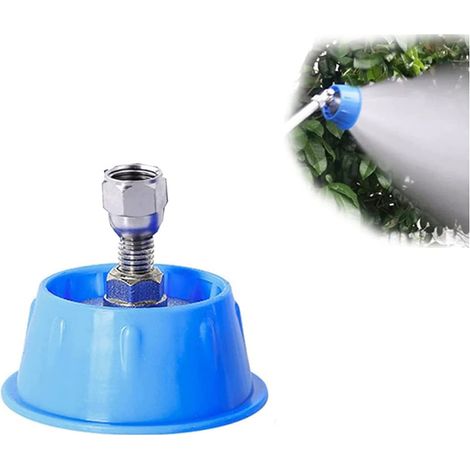 Tête de buse de pulvérisation à 7 trous, buse rotative haute pression, buse pivotante coupe-vent pour l'agriculture, les jardins et les cours. (1/5)