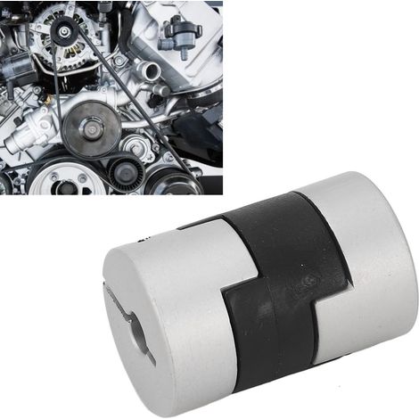 Flexible Kupplung D20L33, 5 mm Innendurchmesser Kreuzschlittenkupplung, hohes Drehmoment, verschleiß- und korrosionsbeständig, hochfeste Servomotor-Gewindespindel aus Aluminiumlegierung (1/5)