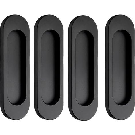 Sliding Door Handles Oval 10 cm Sliding Door Handle (1/4)