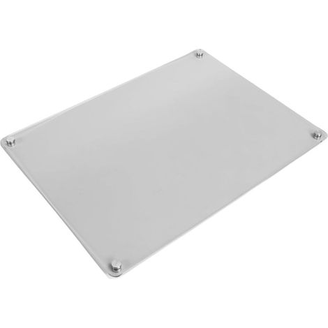 planificadores de comidas, acrílico transparente, imán fuerte, 6 páginas borrables, para cocina/nevera (1/5)