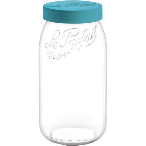 Bocal Le Parfait Color Vis 3l Bleu Stockage Alimentaire Hermétique Couleur - Le Parfait (1/5)