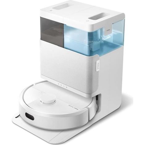 Irobot – Aspirateur robot laveur 7000 Pa – Autonomie 1h45 – Réservoir 295 ml – Lavage et séchage des lingettes – LiDAR Clearview (1/5)