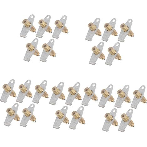 25pièces Nozzles Automatiques Pour Lapins Dispositif De Boisson Pour Animaux Abreuvoirs à Tétine Pour Élevage De Rongeurs (1/5)