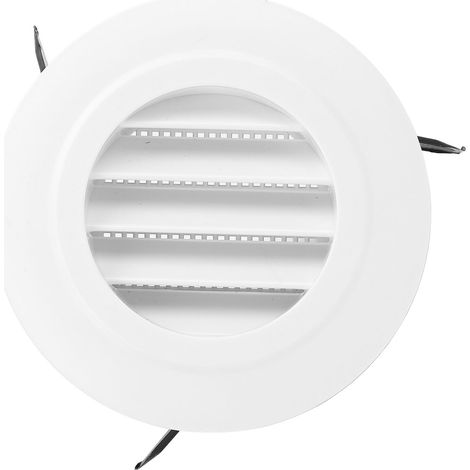 Couvercle de ventilation rond de 75mm, Grille à persiennes inclinée en ABS pour système de Ventilation intérieure (1/5)