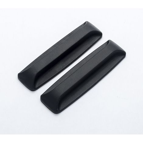 Set of 2 Instant Self-Adhesive Cabinet Handles - Adhesive Sliding Door Handles - Black 1031.5cm (1/5)
