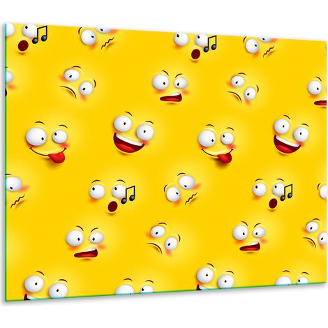 PLAQUE DE PROTECTION EN VERRE POUR CUISINIÈRE 60x52 POP ART (1/5)